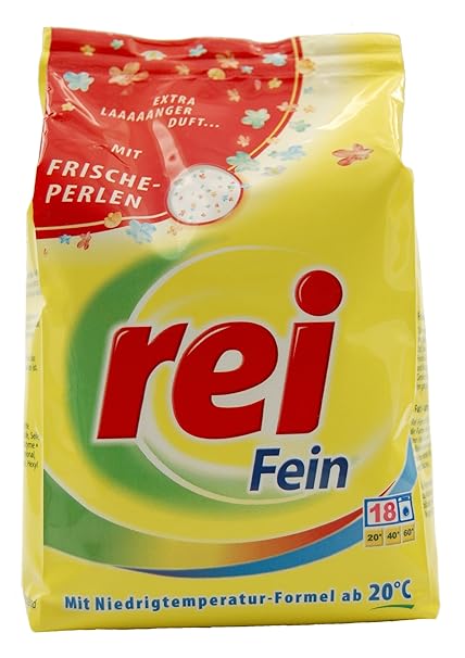 Rei 'Fein mit Frischeperlen' Compactpulver 18 Waschladung 900g