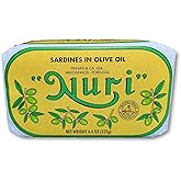 NURI Portuguese Sardines in Olive Oil - 2 Pack - (4.4 oz cans)
