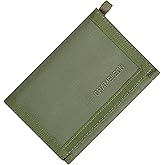 Chameleon Trifold Mens Nylon Wallet-Military Tactical Men Wallets- ID Card Holder - Canvas Thin Front Pocket Travel Wallet-Coin Zipper Pocket