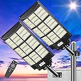 CEDIO Solar Street Lights Outdoor - Solar Parking