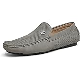 Bruno Marc Mens Penny Loafers Moccasins Shoes,Size 6.5,Grey,3251314