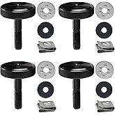 FENRIR Motorcycle Saddlebag Locks Security Bolt Knobs Fasteners Hardware Kit 304 Stainless Steel For Harley Davidson 1993-Now Touring Electra Glide Road Glide Road King Street Glide Ultra Limited