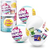 Mini Brands Fill The Fridge Mini Minis Series 1 by ZURU, Collectible Toy, Surprise Item Pack, Miniature Replica, Collectors Ages 8+ (2 Capsule), 77731-INT