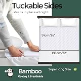 Hygge Supplies Bamboo Organic Incontinence Sheets Super King 183x91cm view 3