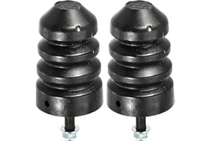 Hihaha Suspension Strut Bumper Bump Stop for Ford Excursion 2000-2005 / Inner Jounce Bumper Buffer/Durable Rubber / 2 Pcs Black