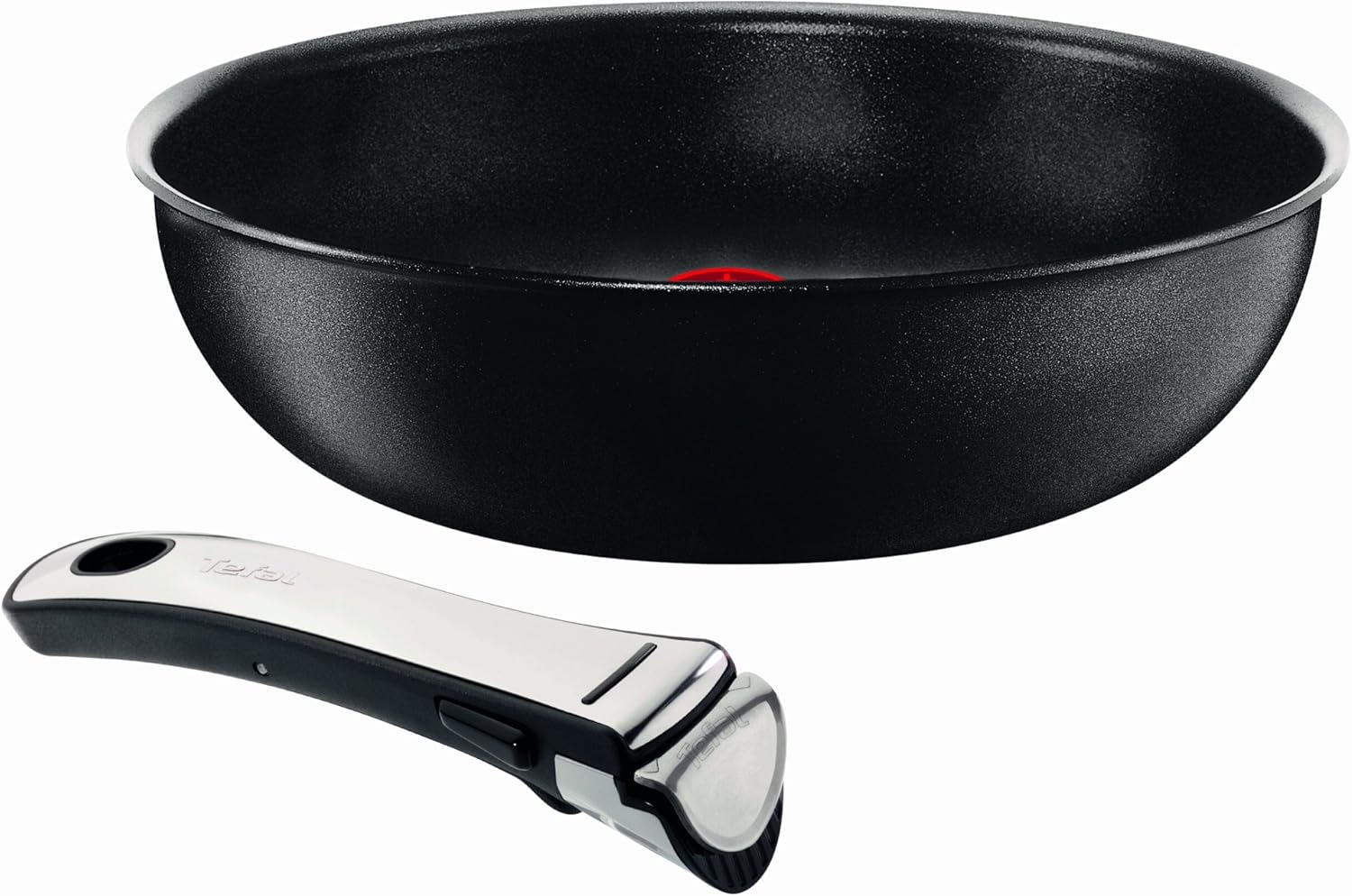Tefal L3551902 Ingenio 4 Aluminum NonStick Wok with Detachable