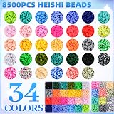 WHEELIO 8500 Clay Beads Bracelet Making Kit for Teen Girls, Multicolor view 2