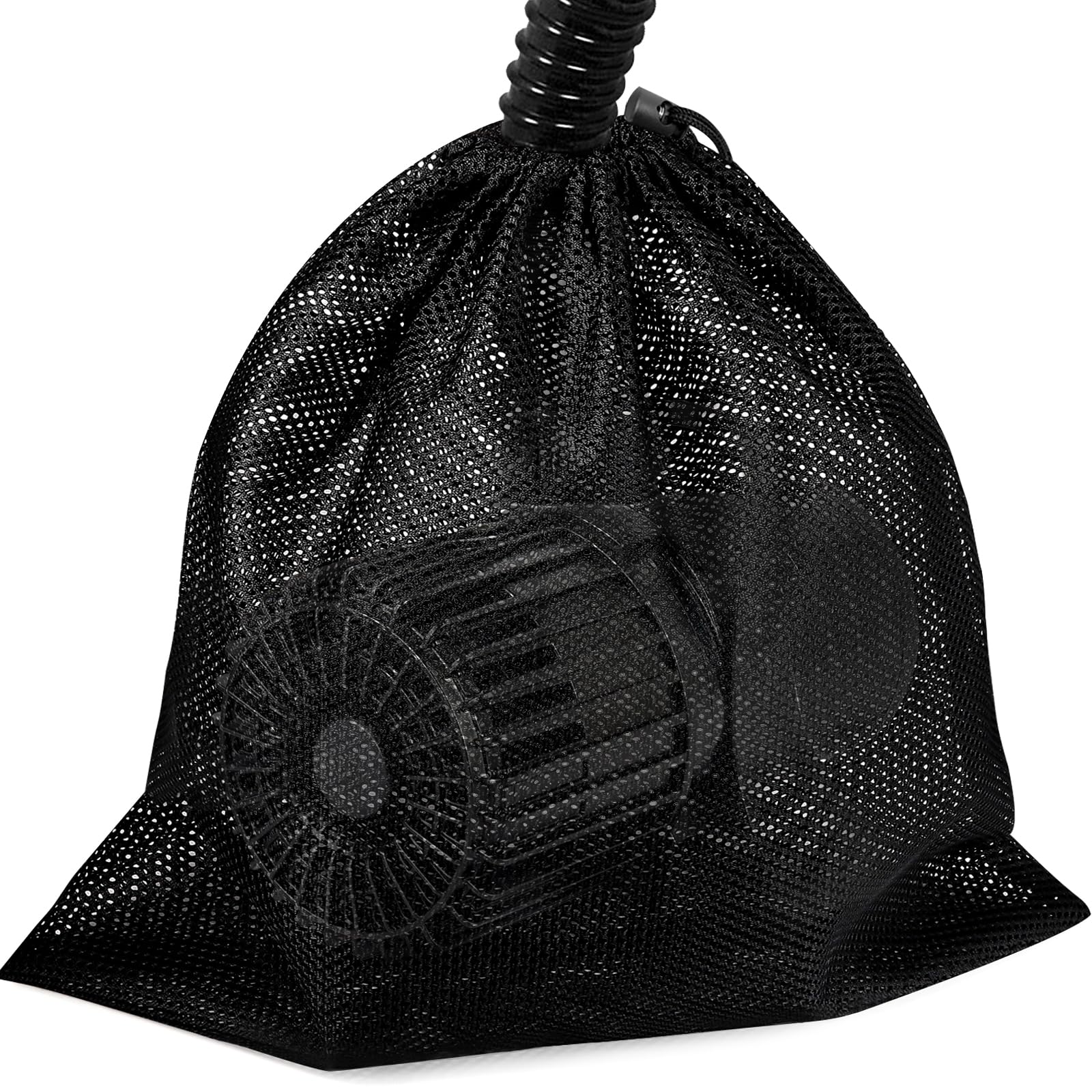 Photo 1 of Hecaty 12.2"x 15.9" Large Pump Barrier Bag, Pond Pump Filter Bag, Black Media Bag Large Pump Nylon Mesh Bag for Pond Swimming Pool Filters(Black) (12.2"x 15.9")