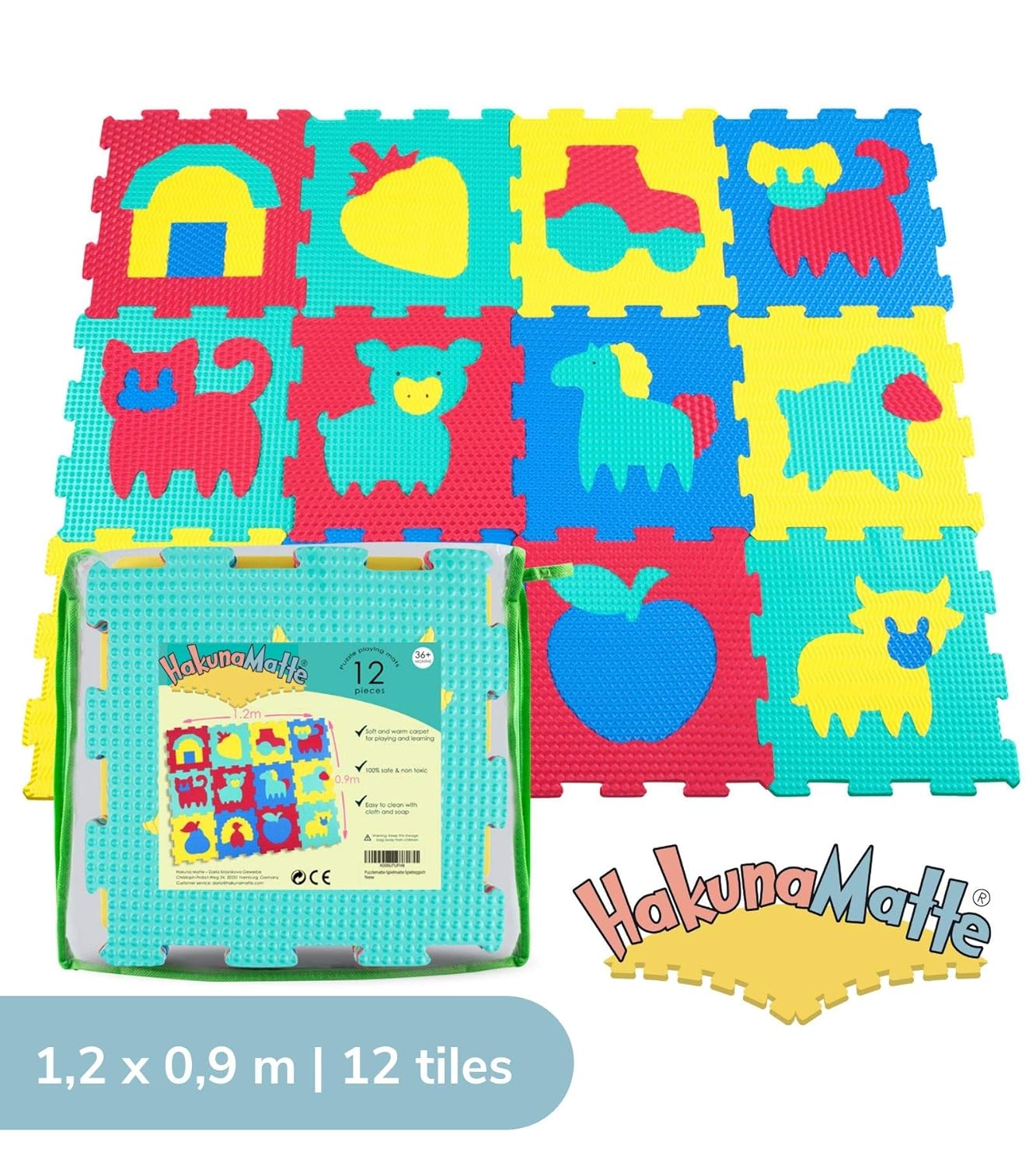 Hakuna Matte Puzzlematte für Babys und Kinde Hakuna Matte Puzzlematte für Babys und Kinde