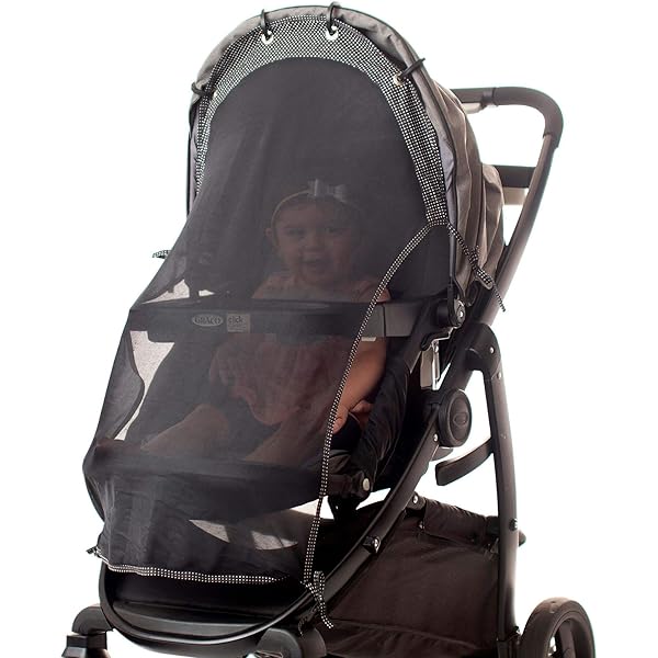 double stroller shade extender