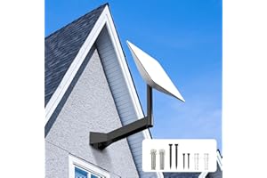 ADALOV Starlink Mount - Starlink Mounting Kit, Starlink Long Wall Mount, Starlink Wall-Mounted Kit, Starlink Mounting Bracket, Starlink Wall-Mounted Bracket for Starlink Internet Kit Satellite