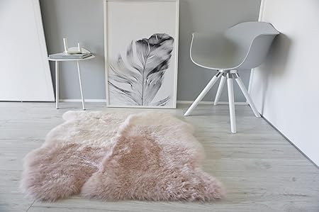 Alpaca Fur Rug Brown