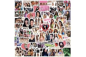 Yuyul 120Pcs Pop Girl KAT SE Stickers, Korean Band Stickers Packs for Men Women Fans, Waterproof Vinyl Decals for Laptop Wate