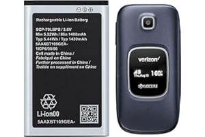 TGXJI Replacement Battery for SCP-70LBPS,Battery Compatible with Kyocera Cadence 4G LTE S2720 Verizon Flip Phone