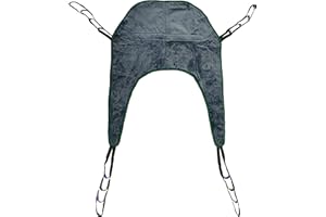 Tuffcare Universal Divided Leg Sling (Large/No Headrest) Compatible with Tuffcare, Hoyer, Invacare, McKesson, Drive, Lumex, Joerns, and Other Patient Lifts, Solid Fabric Polyester Patient Lift Slings