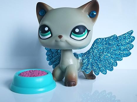 Usa Warehouse Lpsbest Lps Shorthair Cat 391 Blue Eyes Grey