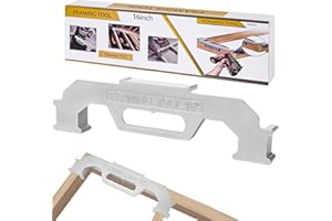 Olaismln 16 Inch Framing Tools, Stud Layout Tool, 16 On-Center Stud Spacer Framing Tool, 100% Cast Aluminum Wall Stud Framing Tool, Measurement Jig Tool Perfect for Wall, Roofs, Floors or Ladders