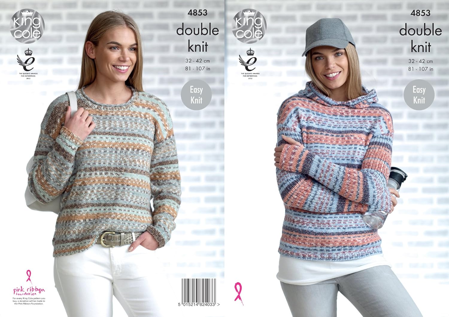 Amazon Com King Cole Ladies Double Knitting Pattern Womens