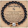 TONY & SANDY First Time Dad Gifts, New Father to be Gifts, New Dad Gifts for Men, Dad to be Bracelet Birthday Easter Christmas Father's Valentines Day Gifts for New Dad Daddy to Be