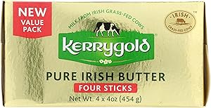 Kerrygold Grass-Fed Pure Irish Salted Butter Sticks, 16 OZ