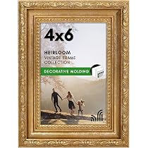 Americanflat 4x6 Picture Frame with Shatter-Resistant Glass