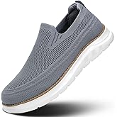 Men's Walking Boat Shoes Slip On Casual Loafers Non Slip Comfortable Lightweight Work Driving Shoes