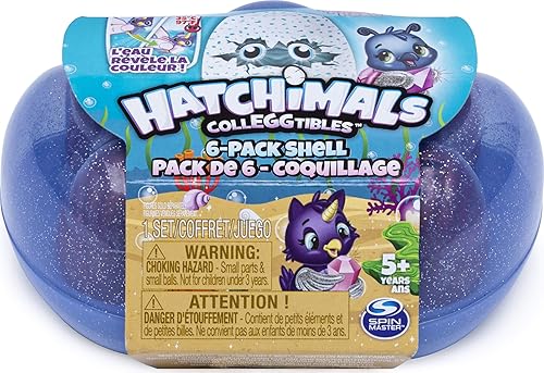 Hatchimals CollEGGtibles, Mermal Magic Pack Shell Carrying Case