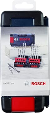 Bosch Professional 8x SDS plus-3 Drill Bit Set Concrete 5-10mm Tough Case view 2