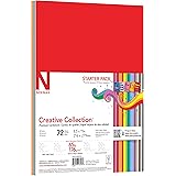 NEENAH Creative Collection Classics Specialty Cardstock Starter Kit, 8.5 X 11 Inches, 72 Count Assortment (46407-02)