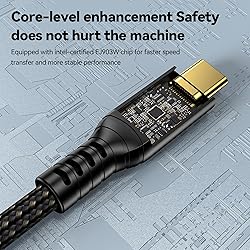 ConnBull Thunderbolt 4 Cable 40Gbps High Speed USB