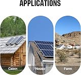 ECO-WORTHY 1700W 24V Solar Power System 10x 170W Panels 3000W Inverter 60A MPPT view 8