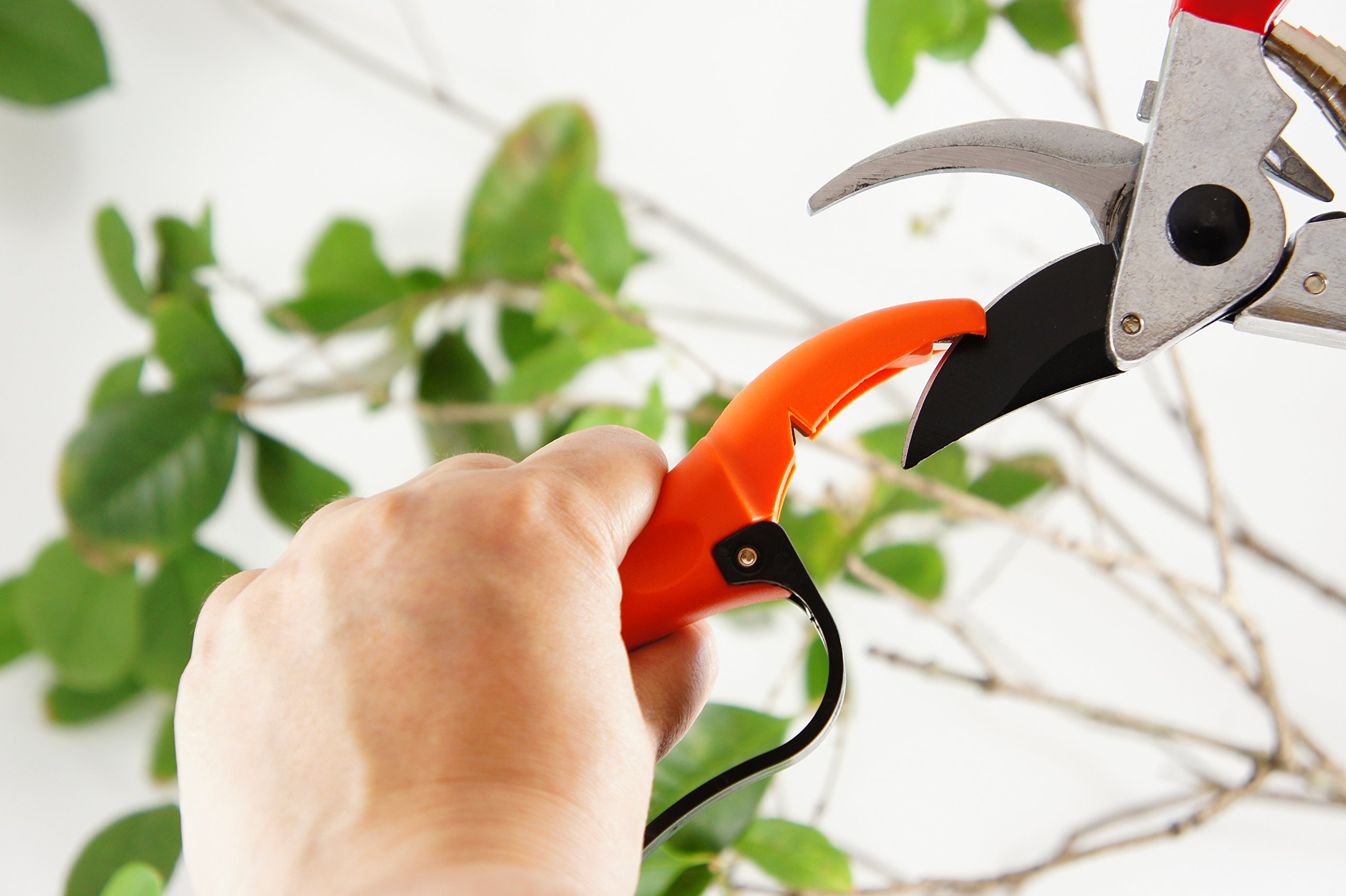 Qyard Handheld MultiSharpener Pruning Shears, Garden Hand Pruners