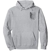 Attack on Titan Scout Regiment Survey Corps Pocket Logo Pullover Hoodie