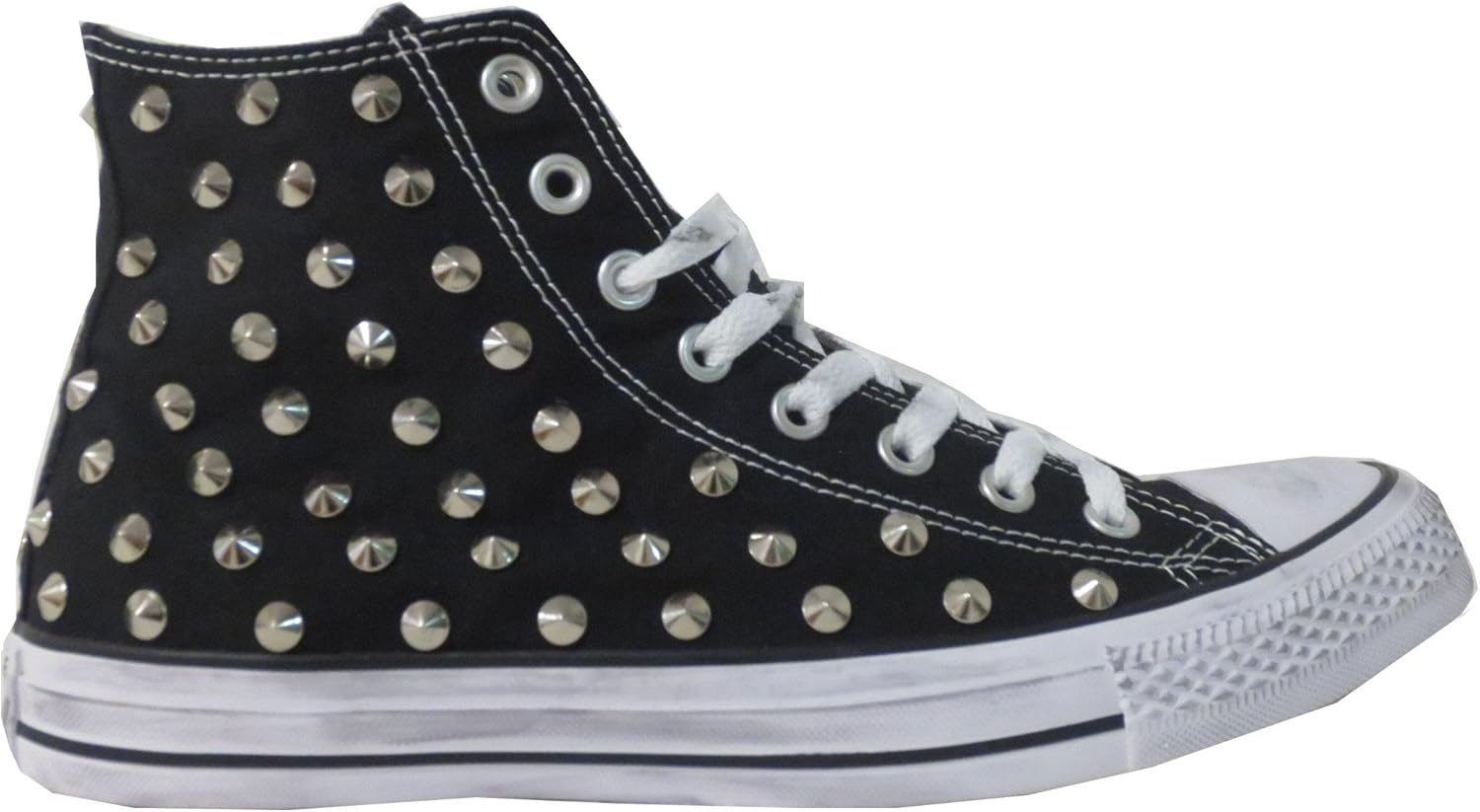 converse nere borchiate prezzo