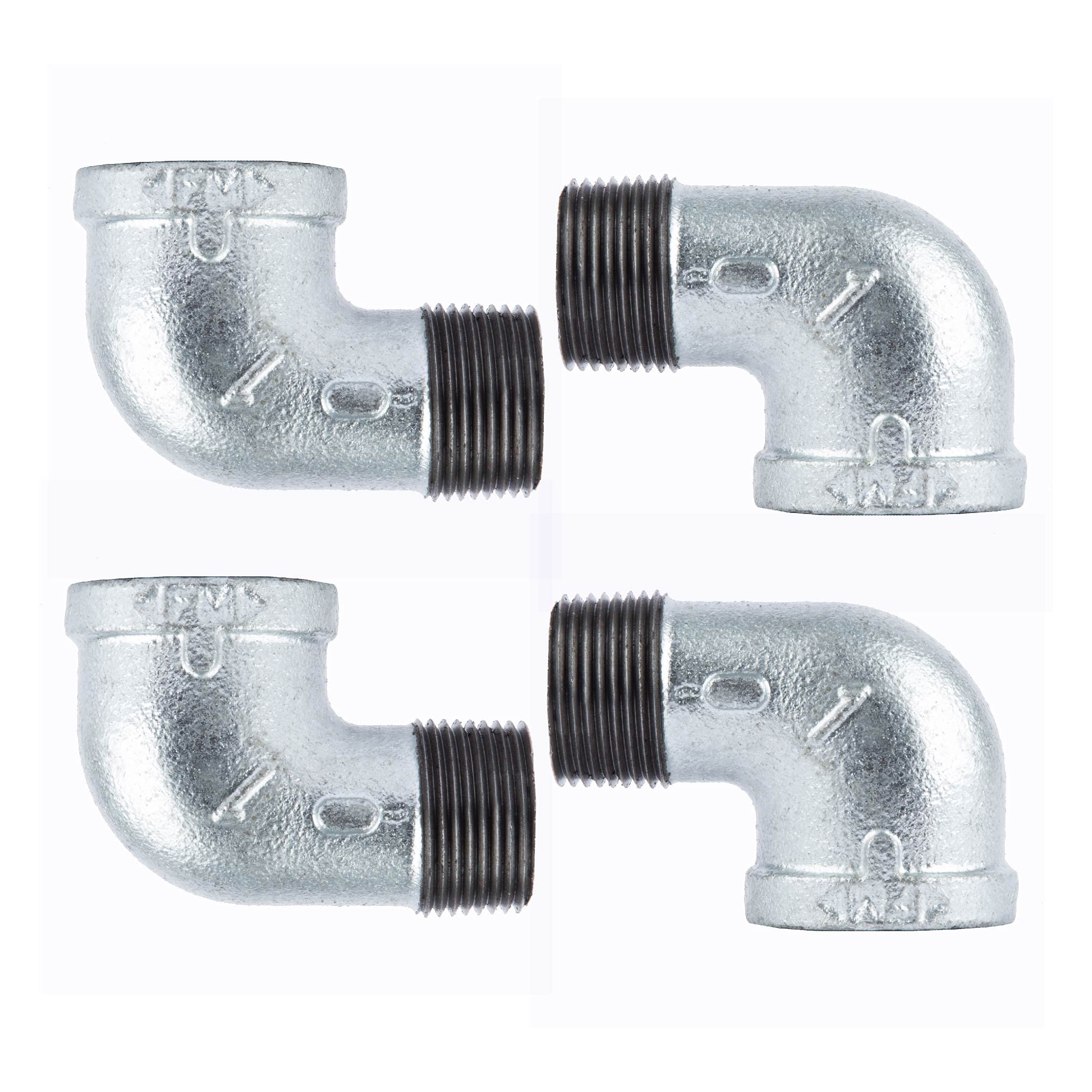 Galvanized 90 Degree Street Elbow
