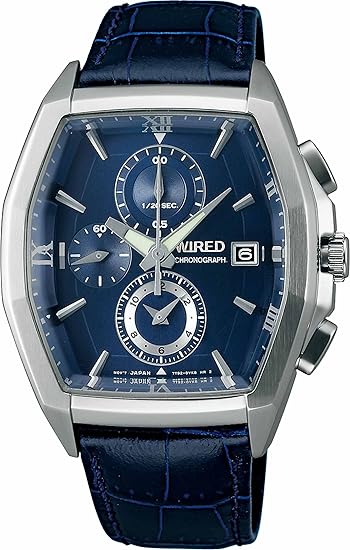 Amazon セイコーウォッチ 腕時計 ワイアード クオーツ カットハードレックス Agav086 ブルー メンズ腕時計 腕時計 通販