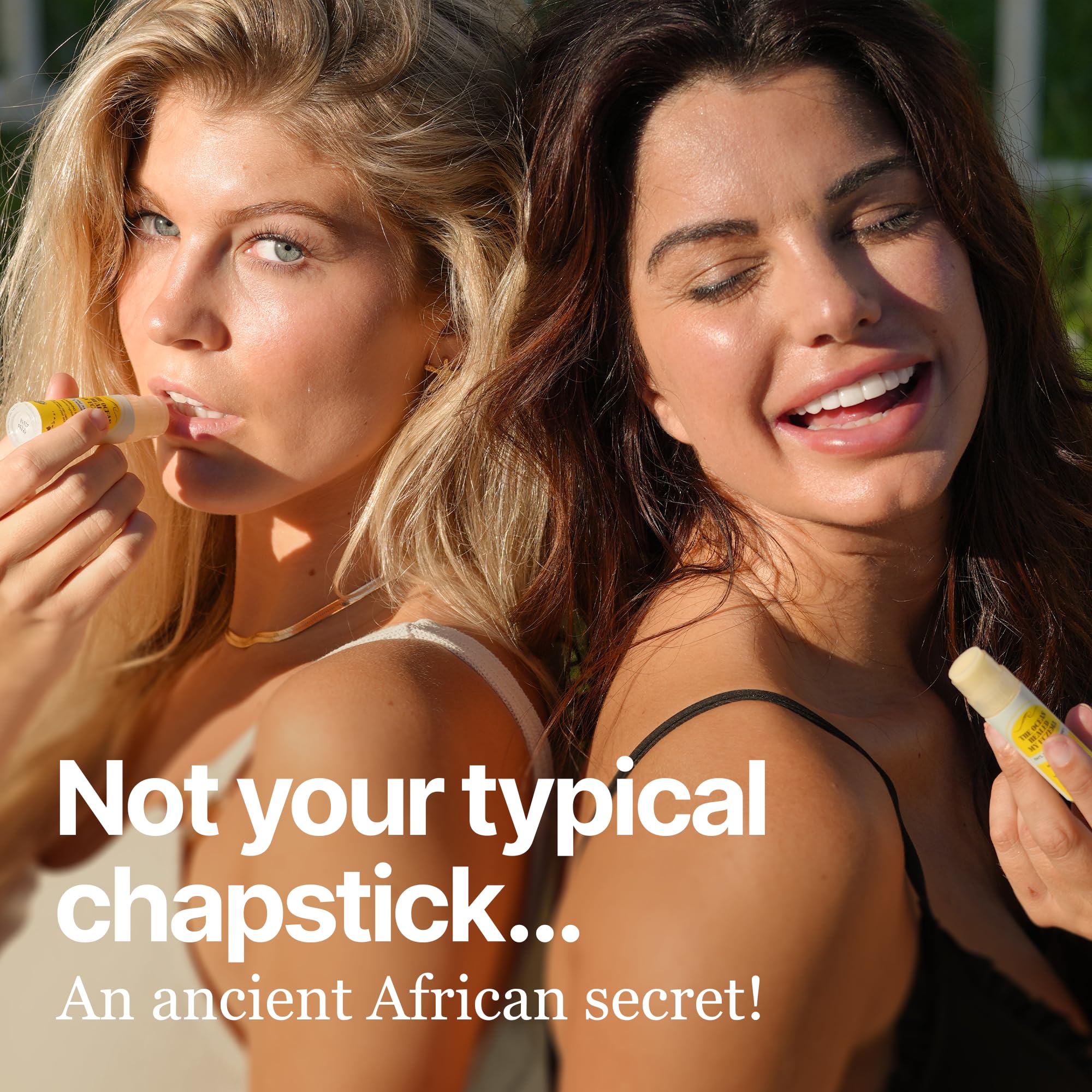 Nourishing & Hydrating Lip Balm - Naturally Soothing Lip Moisturizer for Eczema & Dry Cracked Lips - Moisturizing Lip Care with Mongongo Oil & Manuka Honey (.25 oz)