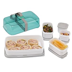 Rubbermaid Fasten + Go Entree Kit, Sea Foam Green 1955734