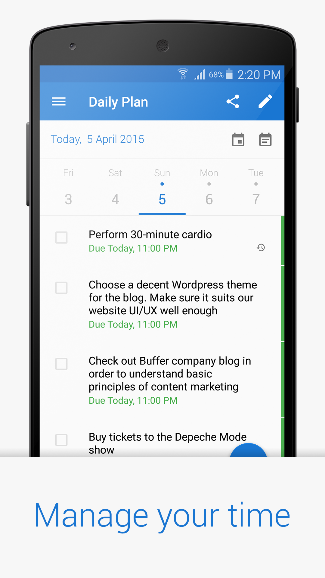 Chaos Control - Task Management based on GTD