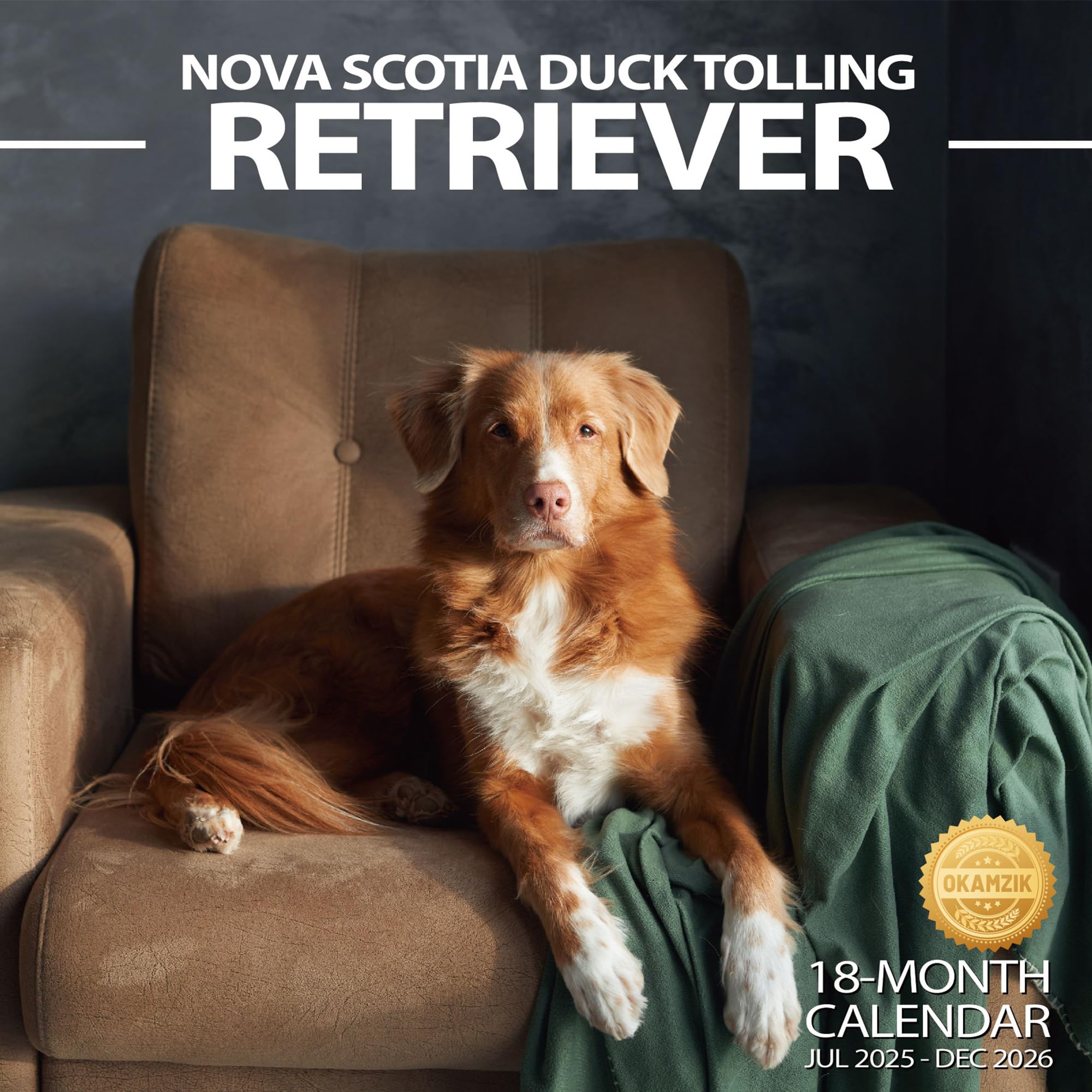 2025-2026 Wall Calendar Nova Scotia Duck Tolling