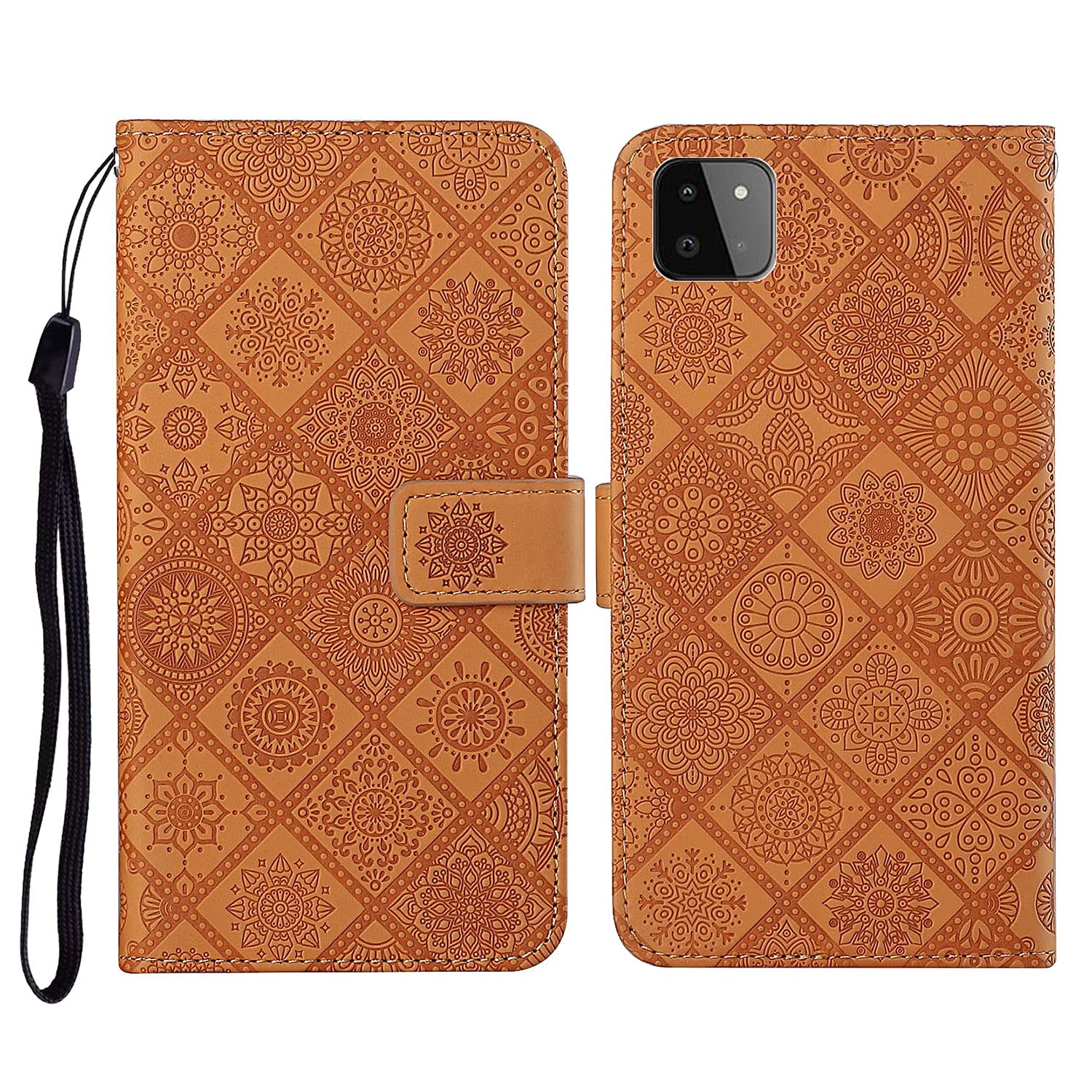 Cell Phone Cases for Samsung Galaxy A22 5G Ethnic Style Embossed