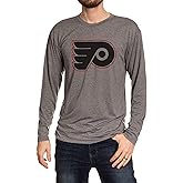 NHL Mens Performance Rash Guard Base Layer Long Sleeve Shirt