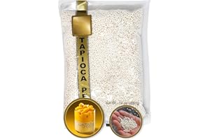 CRAVIN SUPPLY CO Small Tapioca Boba Pearls Sago Balls from Cassava - Best for Bubble Boba Milk Tea, Tapioca Pudding, Desserts, Soup or Sauce Thickening