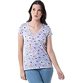Lee Womens Classic Fit Short Sleeve V-Neck T-Shirt