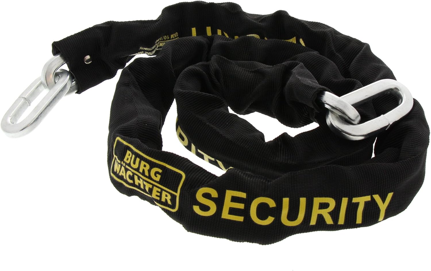 BURG-WÄCHTER GKM 10/150 Sold Secure Chain, Black, 1.5M