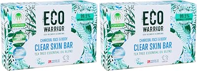 Little Soap Eco Warrior Charcoal Clear Skin Soap Bar 100g Vegan Cruelty Free