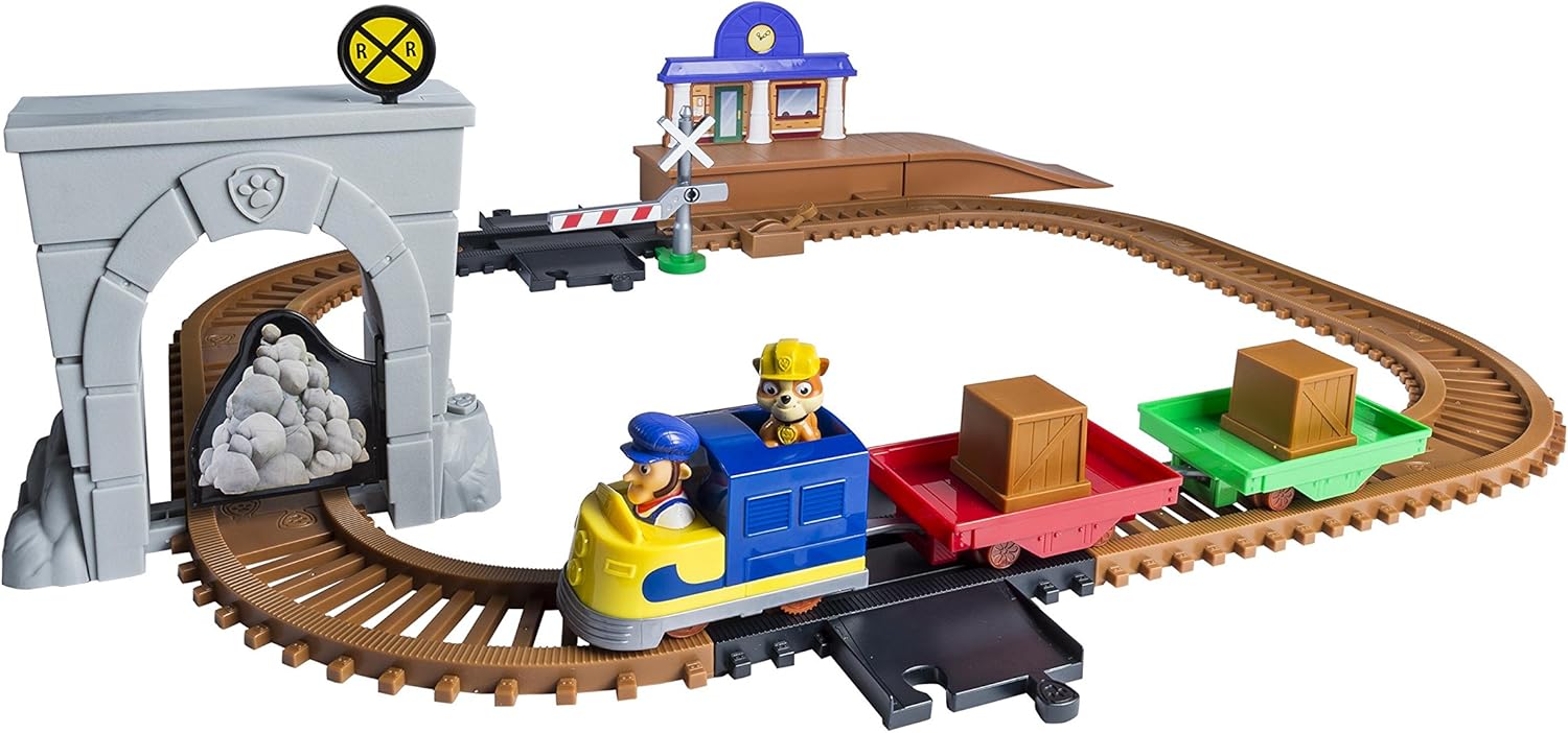 Paw Patrol 6028631 Adventure Bay Railway Track Playset Paw Patrol