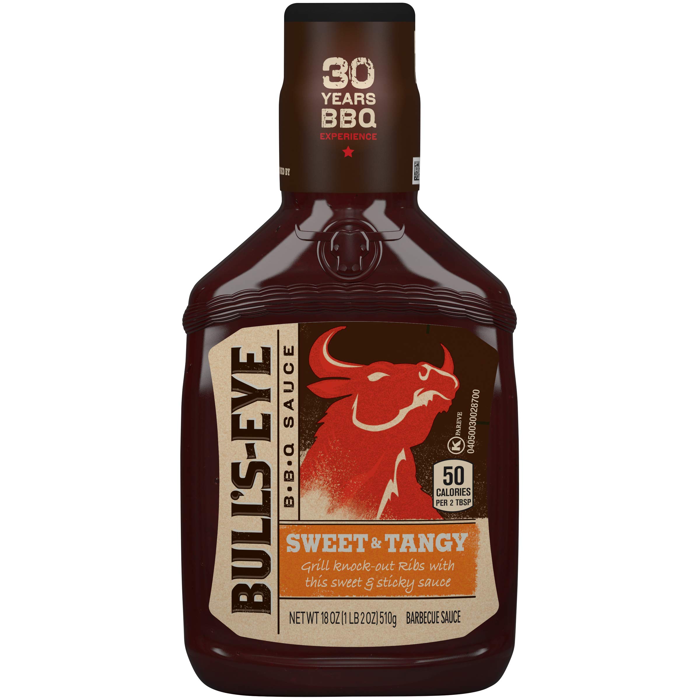 Bull'sEye Sweet & Tangy BBQ Sauce (18 oz Bottles, Pack of 12) Buy