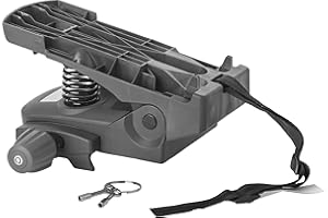 Hamax Carrier/Rack Adapter- For Hamax Rear Child Bike Seat, Dual Spring Suspension for Seamless, Smooth Ride