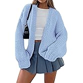 PRETTYGARDEN Cardigan Sweaters for Women Trendy Fall Fashion 2026 Long Sleeve Chunky Knit Cardigans Winter Clothing Outfits
